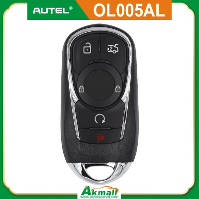 Autel Maxilm Premium Style Ikeyol005al Universal Smart Remote Car Key 4 + 1 Botões para Maxiim Km100